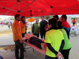 "L'us del desfibrilador, a Maçanet de la Selva"