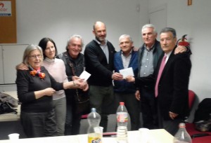 "Molt agraïts als "Amics dels Monòlegs de Vidreres" per la seva donació a Macor"